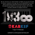 November 10 Message from Tolga Yirmibeşoğlu, Chairman of the Board of KARKEP-E Transformation Systems